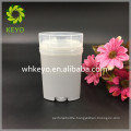 65g Hot sale high quality white colored empty cosmetic packing deodorant stick container